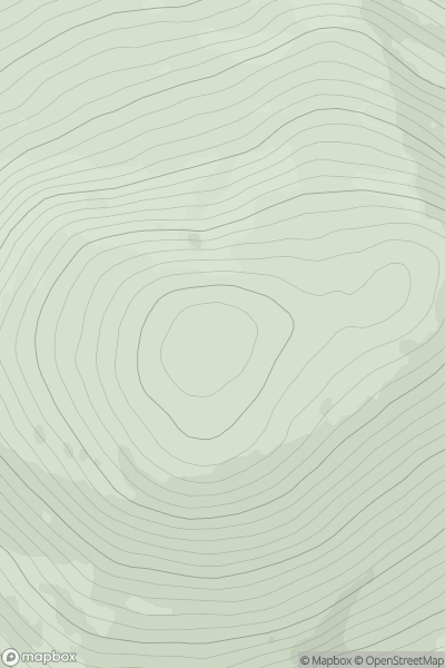 Thumbnail image for Morven [Tomintoul to Banff] showing contour plot for surrounding peak